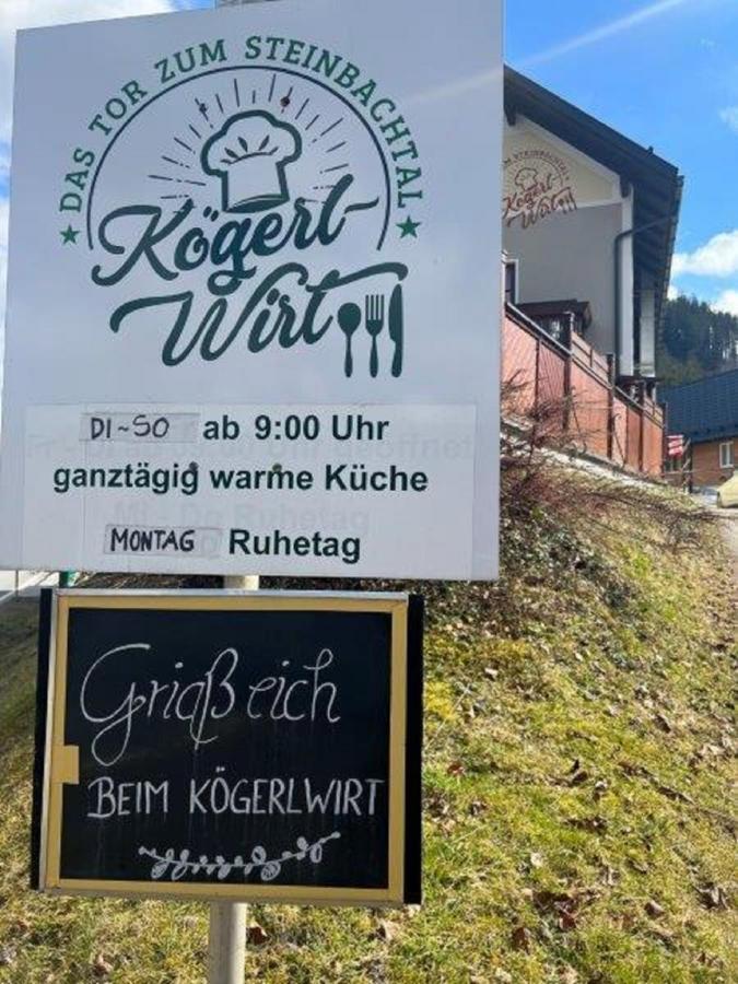 Gasthof Koegerlwirt Göstling an der Ybbs Buitenkant foto